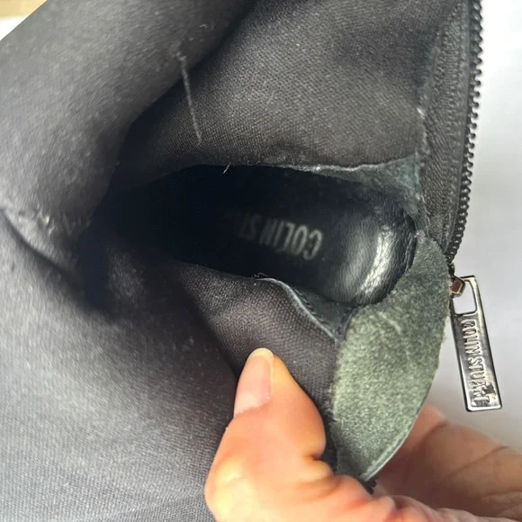 Colin Stuart Embellished Beaded Heeled Boots - Picture 13 of 17